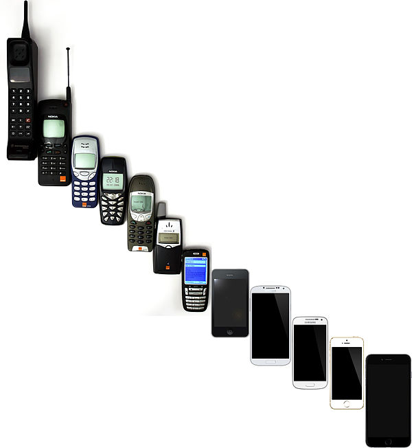 600px Mobile Phone Evolution 1992   2014 